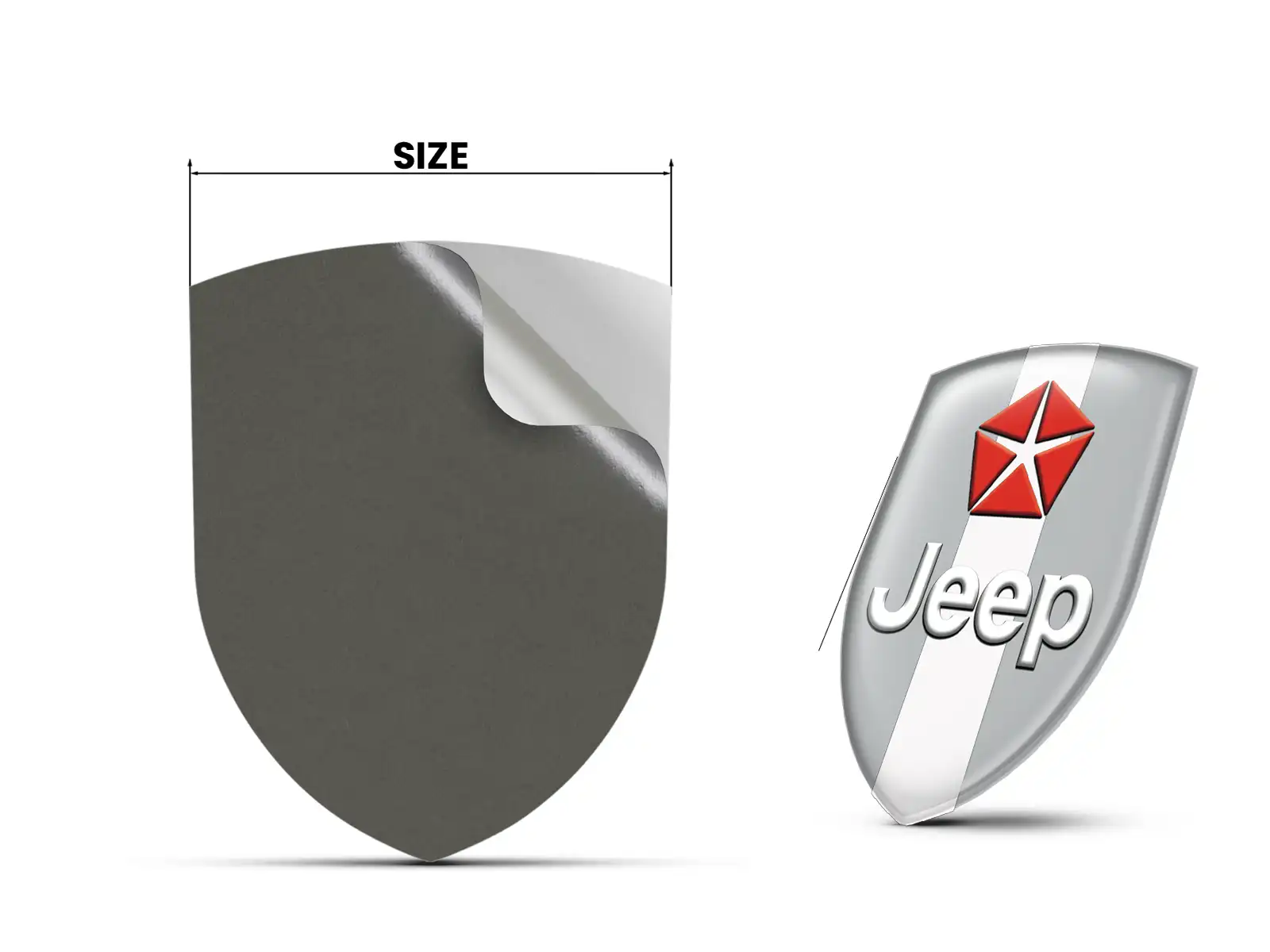 Jeep Adesivi Decalcomanie Auto Resistenti Alta Qualità Pro